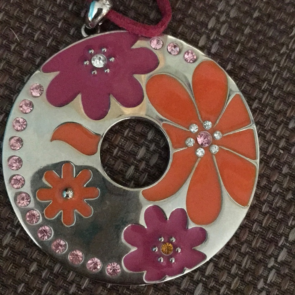 Lia Sophia bright flower necklace - Picture 2 of 2